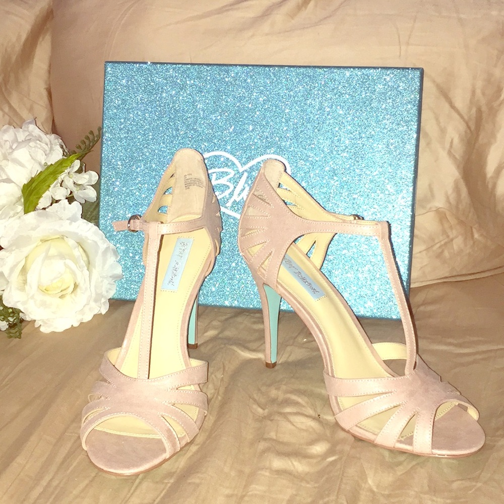 Light pink Betsey Johnson heels